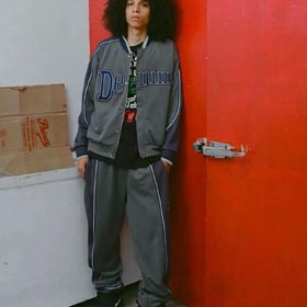 DENIM TEARS Fashion casual sports jacket suit-1628