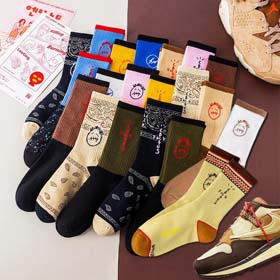Travis socks 3PCS (2 random colors or note colors)-2378